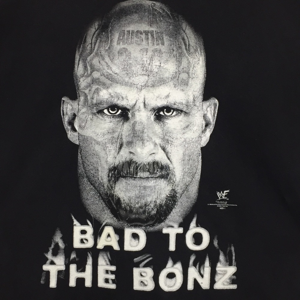 Vintage 1999 Stone Cold Steve Austin Shirt Size XL - Picture 2 of 8